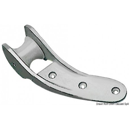 Davier en alliage anodisé 160 x 60 mm - Osculati Davier de proue 8033137014994 01.340.00