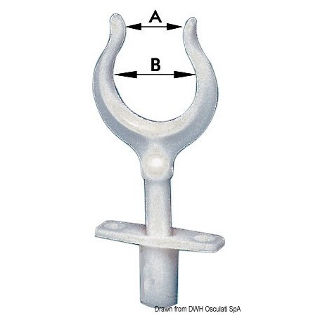 Dame de nage en nylon Le lot de 6 - Osculati Gaffes et Avirons 8033137013553 34.432.00