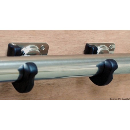 Support pour gaffes / canne à pêche Le lot de 2 - Osculati Gaffes et Avirons 8033137121326 34.357.20