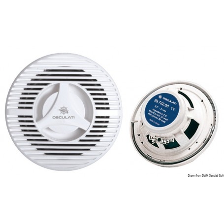 Enceintes deux voies - Osculati Autoradio et enceintes stéréo 8033137046995 29.722.00