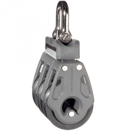 POULIE CONTROL 40MM TRIPLE - Lewmar Les poulies pour voilier  L29901423BK