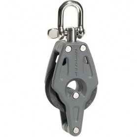 POULIE SIMPLE A RINGOT "CONTROL"    T:40 - Lewmar Les poulies pour voilier  L29901424BK