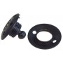MALE AEREO TENAX 20mm LAITON NOIR - tenax Accessoires Capotes et Auvents  28000281