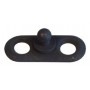 MALE BASE TENAX 27mm LAITON NOIR - tenax Accessoires Capotes et Auvents  28000283