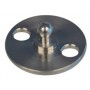MALE BASE RONDE INOX - tenax Accessoires Capotes et Auvents  28000284