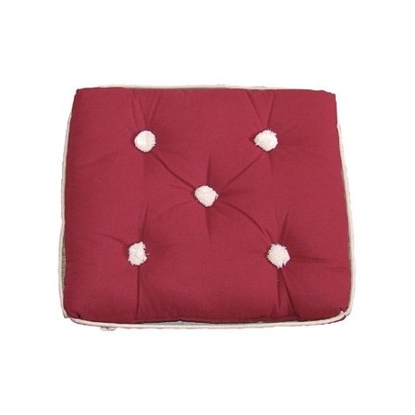 COUSSIN SIMPLE BORDEAUX KAPOK - Imnasa coussins  90700157