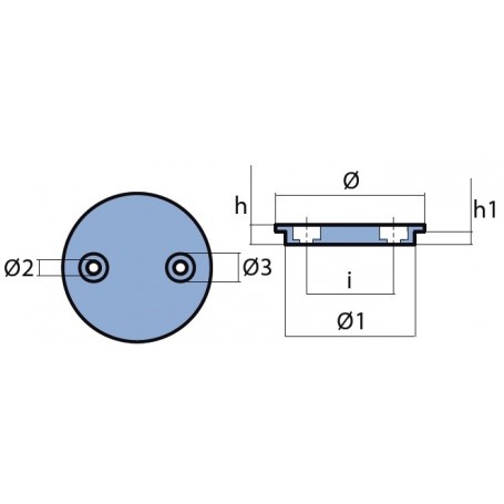 ANODE SERIE-VERADO 350 Cl - 6Cyl- 4T - Imnasa ANODES MERCURY / MERCRUISER  42250671