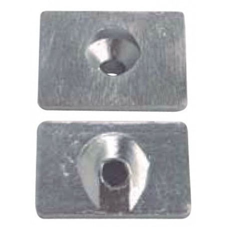 Anode Platine Yamaha 9.9 hp ANODES YAMAHA MARINER  42250245