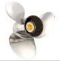 HELICE INOX NS3 D 13 1/4 x 17 RH  RUBEX - Solas 40/50/55/60/65/70/75/ 85/88/90/100/110/112/115 120/140 JOHNSON / EVINRUDE / E-TE