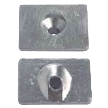 ANODE PLAQUE HB MERCURY / OMC ANODES MERCURY / MERCRUISER  42250099