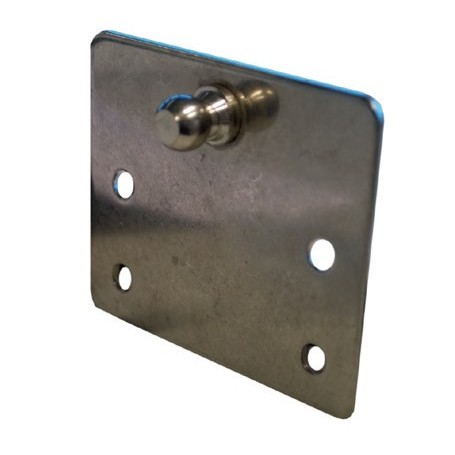 SUPPORT VERIN "L" bille  13MM - Imnasa Vérin de capot  13000029