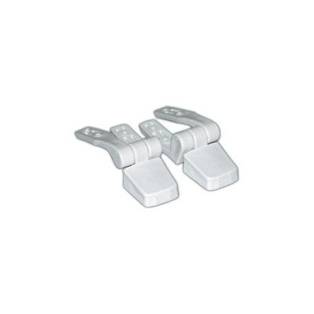 KIT CHARNIÈRES POUR ABATTANT WC - Ocean technologies Wc marin  70250092