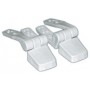 KIT CHARNIÈRES POUR ABATTANT WC - Ocean technologies Wc marin  70250092