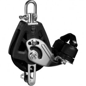 POULIE SYNCHRO SIMPLE RINGOT & COINCEUR BLACK - Lewmar Les poulies pour voilier  L29925009BK