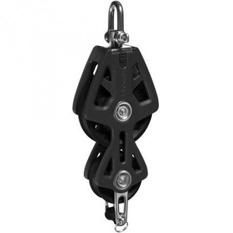 POULIE SYNCHRO VIOLON A RINGOT T:50 BLACK - Lewmar L29925034BK