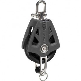 POULIE SYNCHRO SIMPLE A RINGOT      T:72 Black - Lewmar L29927204BK