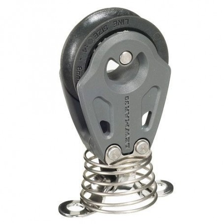 POULIE CONTROL SIMPLE 30MM A/BASE VERTIC - Lewmar Les poulies pour voilier  L29901320BK