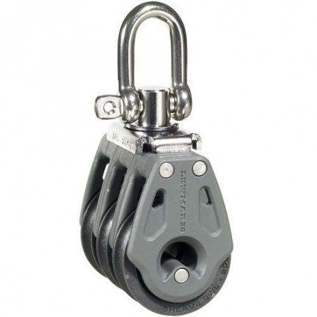 POULIE CONTROL 30mm TRIPLE - Lewmar Les poulies pour voilier  L29901323BK