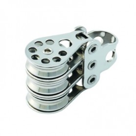 POULIE HAUTE TENSION 16mm TRIPLE - ALLEN BROTHERS Les poulies pour voilier  28000115