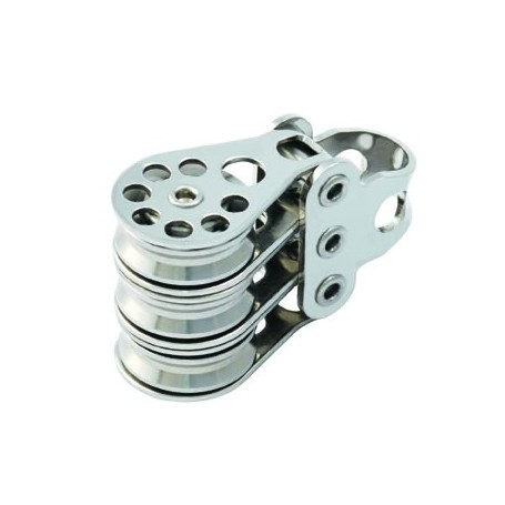 POULIE HAUTE TENSION 16mm TRIPLE - ALLEN BROTHERS Les poulies pour voilier  28000115