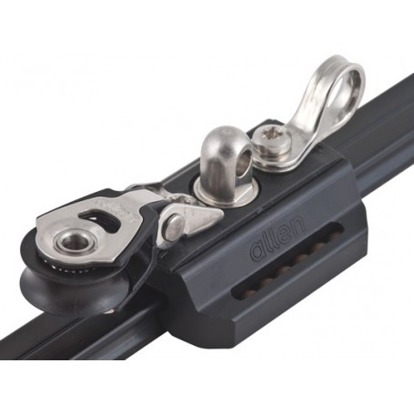 CHARIOT SUR ROULEMENT POULIE + PONTET A816 - ALLEN BROTHERS Rail et chariot de voile  28000190