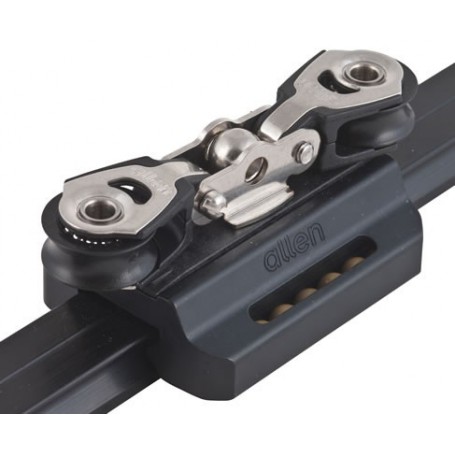 CHARIOT SUR ROULEMENT  2 POULIES A826 - ALLEN BROTHERS Rail et chariot de voile  28000195