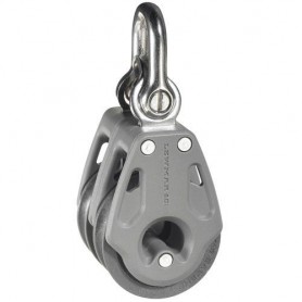 POULIE CONTROL 40MM DOUBLE - Lewmar Les poulies pour voilier  L29901422BK