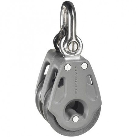 POULIE CONTROL 40MM DOUBLE - Lewmar Les poulies pour voilier  L29901422BK