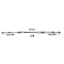 CABLE C8 - Riviera Câbles pour boîtier  C8 05'