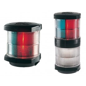 Feu de navigation tricolore + feu mouillage combiné – Visibilité 2 NM – Hella Marine Feux de navigation  67000060