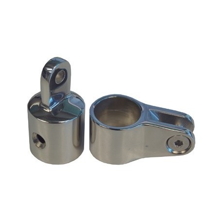 FIXATION BIMINI AVEC PROTECTION - Tessilmare Taud bimini et cagnard  90210163
