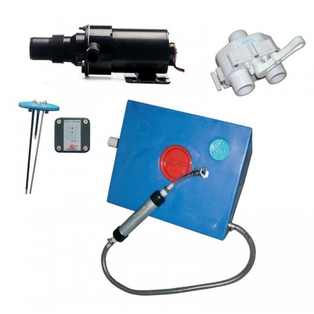 Kit complet eaux noires prêt à poser – réservoir + pompe – Ocean Technologies Réservoir d'eau douce  70250250