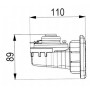 KLAXON 12V 110 x 89 mm BLANC /chromé- Marco - Marco Avertisseurs sonores  37006514118111