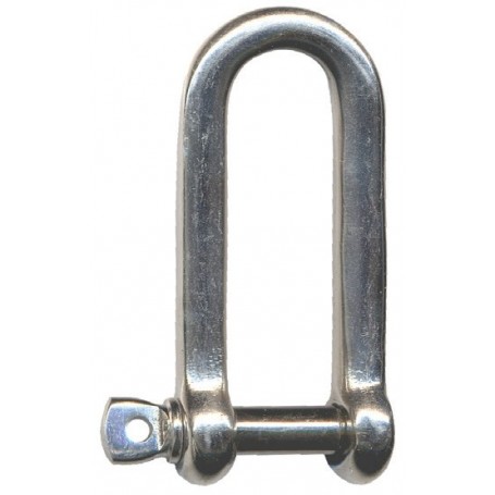 Manille longue Inox 316L Dimension:Manille longue Inox 316L Ø6 20250031