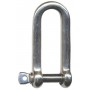 Manille longue Inox 316L Dimension:Manille longue Inox 316L Ø6 20250031