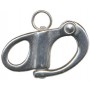 Mousqueton de drisse en inox à oeil fixe Longueur:52mm 20250181