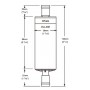 POMPE CENTRIFUGE EN LIGNE - Whale - Whale Pompe de cale électrique  55250010118461