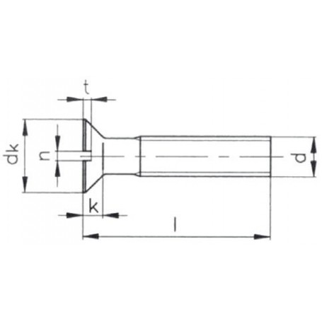 VIS DIN963 A4 Visserie  20260279