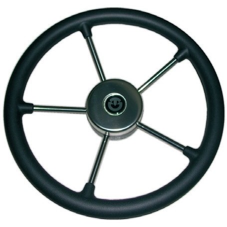 VOLANT Riviera Inox et polyuréthane - Riviera Volant & Barre à roue  51250031