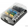 Boîte porte-fusibles en polycarbonate avec couvercle transparent à déclic - Osculati Fusibles & Porte fusible 8033137016936 14.1