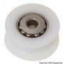 Poulie en Delrin avec calotte et billes inox - Viadana Version:55.244.01 Lot de 2803313716516055.244.01