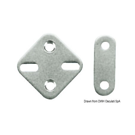 Plaque inox - Osculati Crochet et Porte-manteau 8033137004407 37.260.84