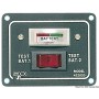 Panneau  test pour 2 batteries activable par interrupteur - Osculati Tableaux électriques 8033137001253 14.100.02
