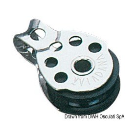 SERIE Mini poulies série Regatta VIADANA pour bouts maxi 8 mm - Viadana Version:55.042.01 Lot de 2803313716355555.042.01