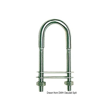 Cadène en U (LOT) - Osculati Cadènes, pontets et filoirs  39.125.07