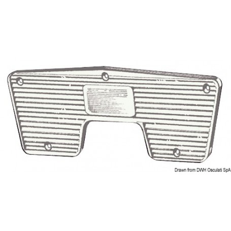 Lot Plaque de protection du tableau arrière en plastique crénelé - Osculati Accessoires Hors bord 8033137029141 47.763.90