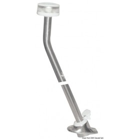 Hampe Evoled 360° inclinée et extractible avec base inox - Osculati Feux de navigation 8033137018251 11.039.42