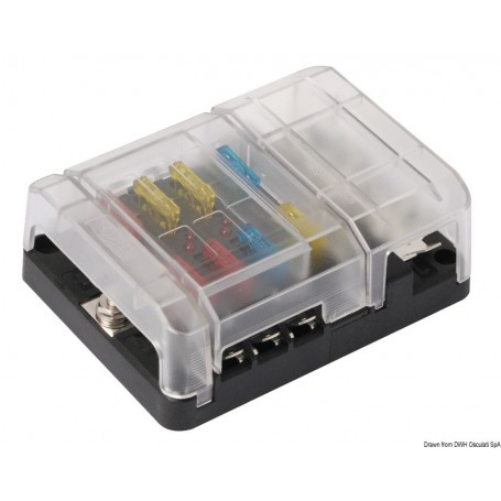Boîte à fusibles à fiche - Osculati Fusibles & Porte fusible 8033137047343 14.182.01