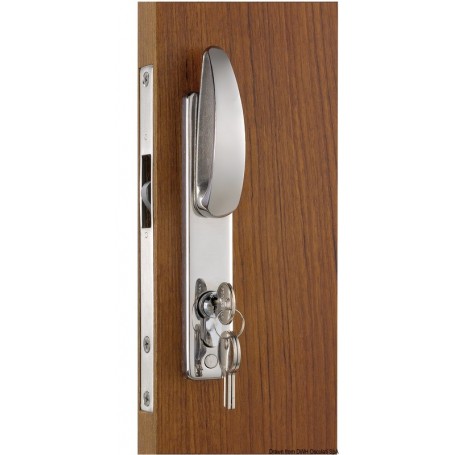 Pour portes coulissantes, avec poignée externe, clé Yale externe, blocage interne - Osculati Serrures et loquets 8033137126734 3