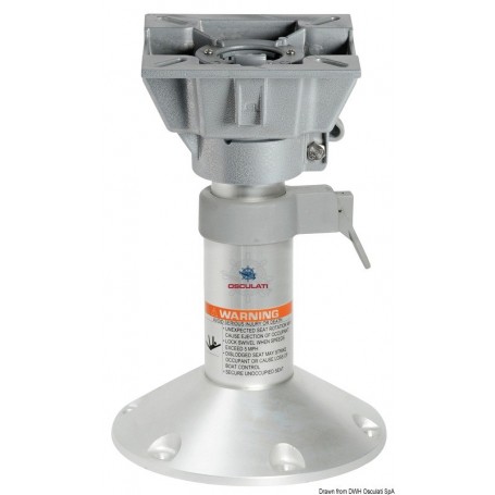 Support de siège avec tête tournante - Osculati Siège, fauteuil  et pied de siège 8033137151095 48.709.98